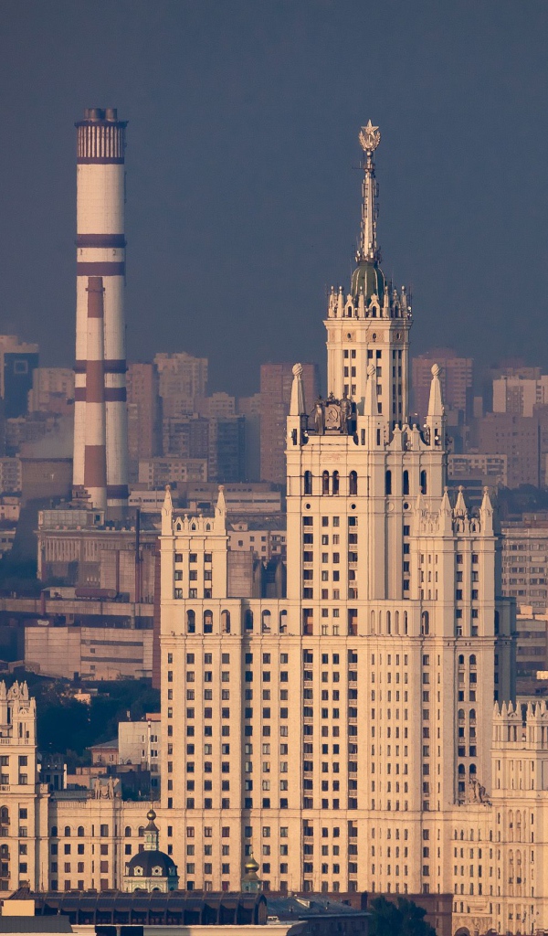 Удивительный пейзаж Москвы