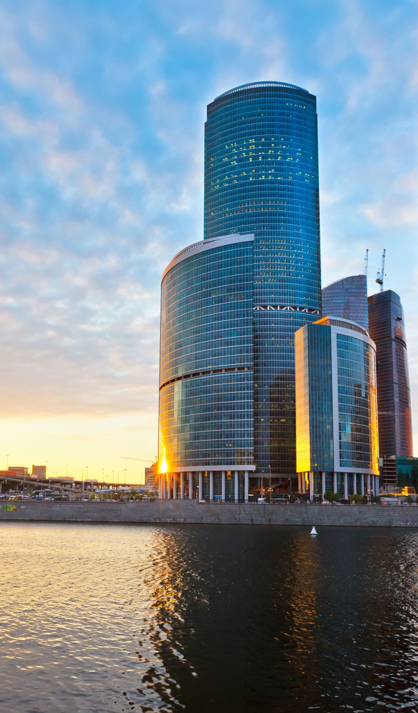 Москва на закате