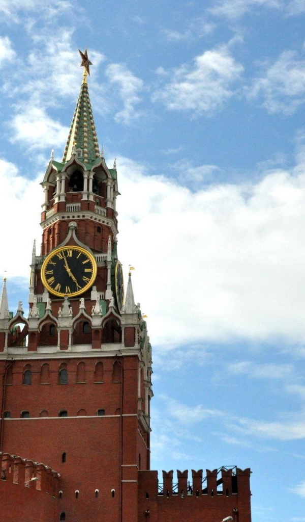 Часы Кремля в Москве