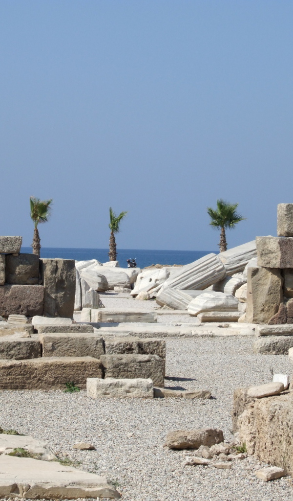 Древние руины Агора Турция