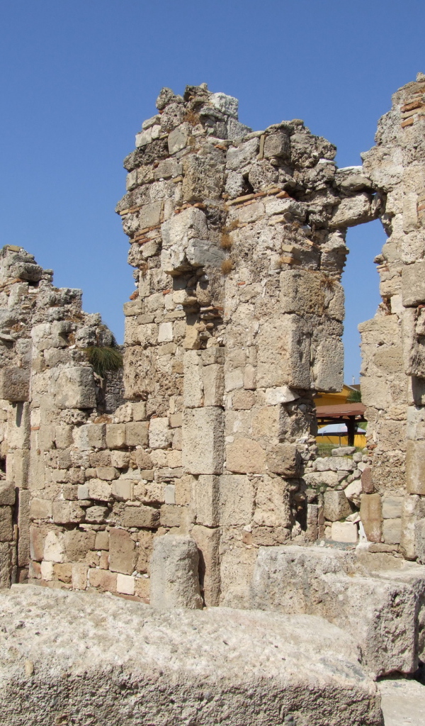 Древние стены Агора Турция