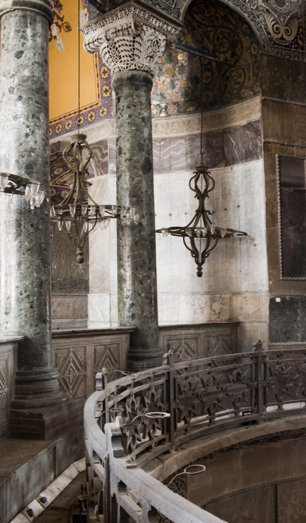 Собор Святой Софии Турция взгляд изнутри