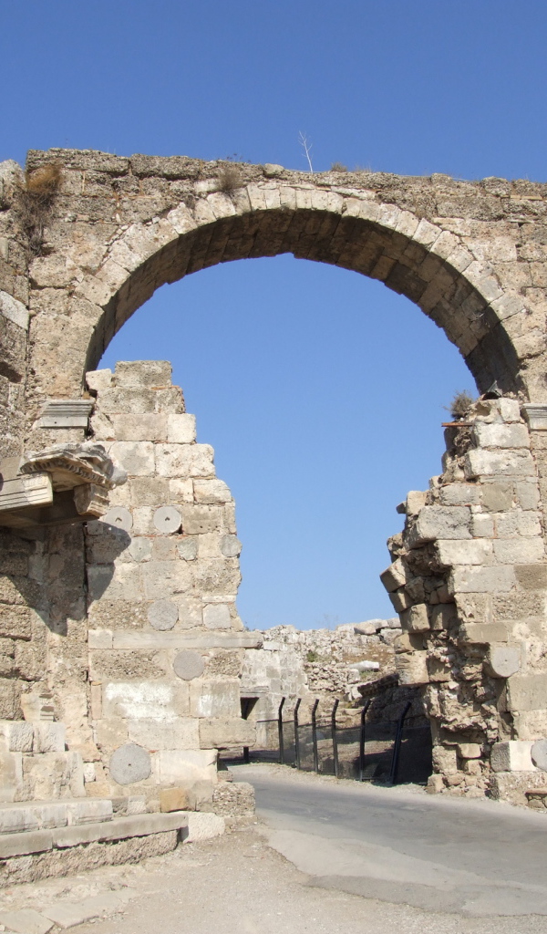 Древний город в Агора Турция