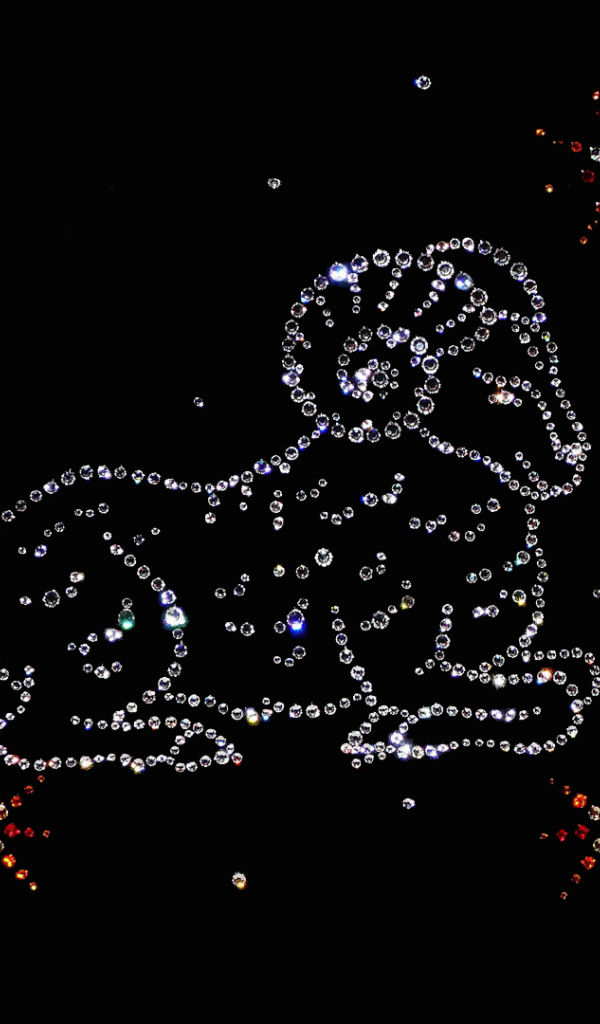 Овен из драгоценных камней