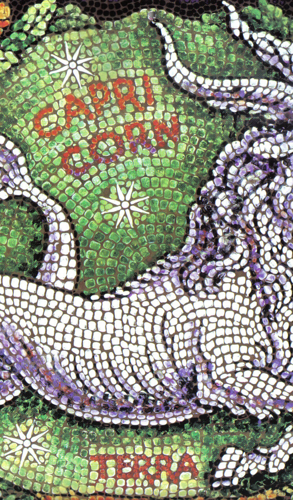 Козерог, мозаика