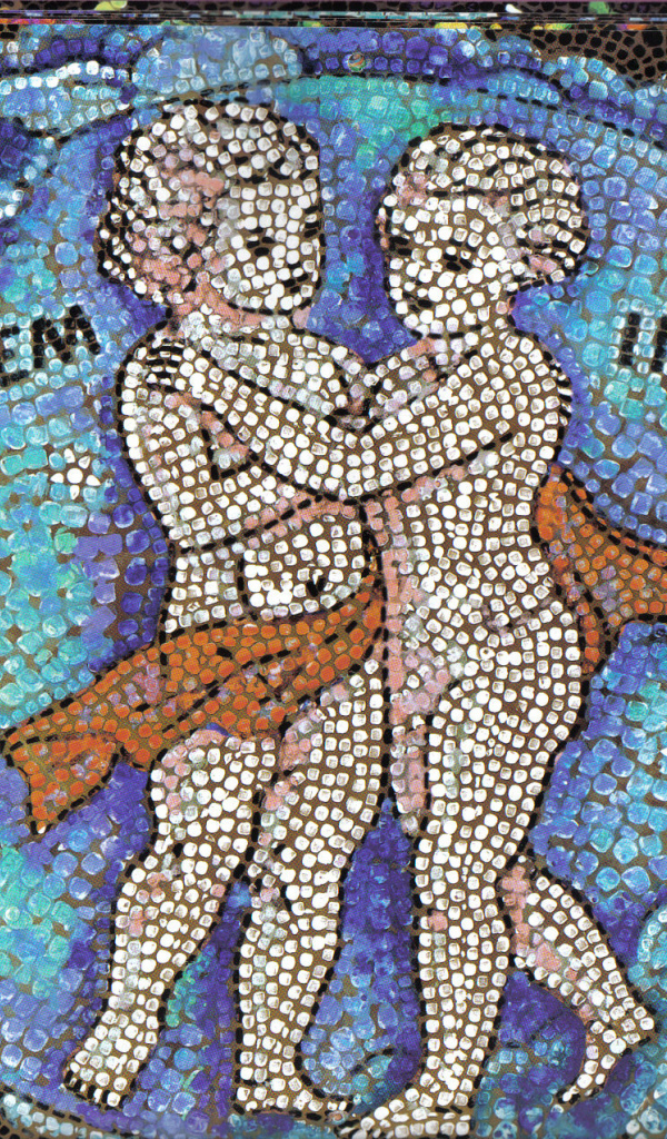 Близнецы, мозаика