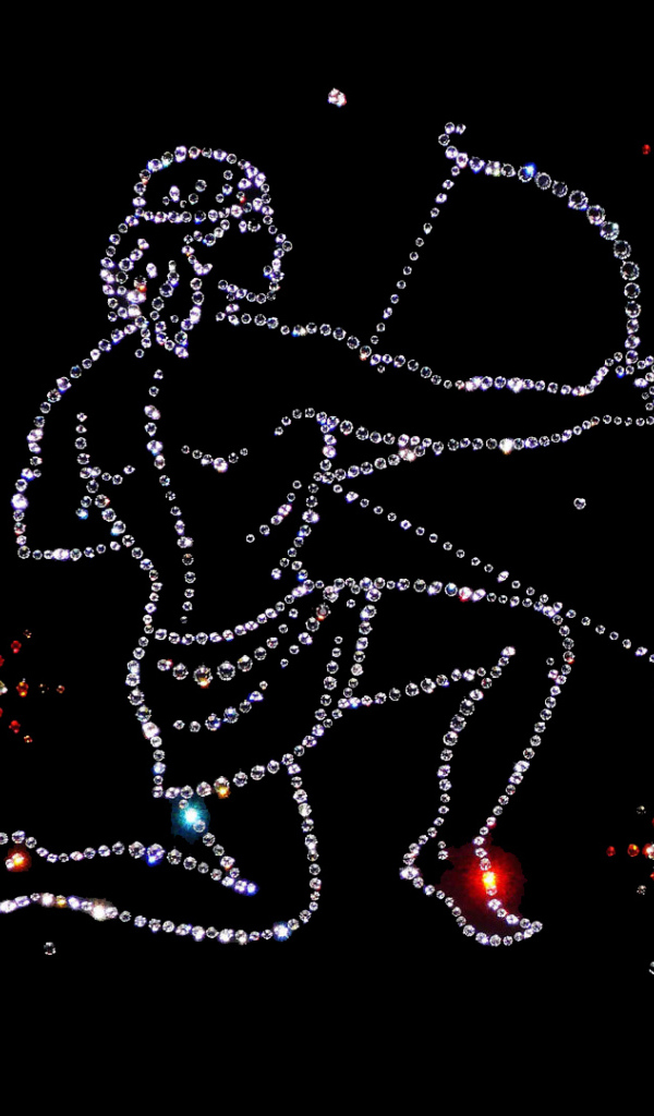 Стрелец из драгоценных камней