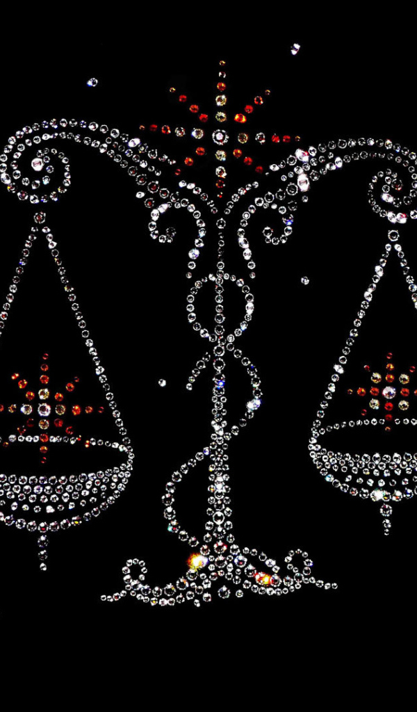 Весы из драгоценных камней