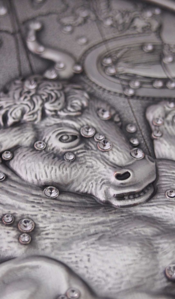 Телец на монете