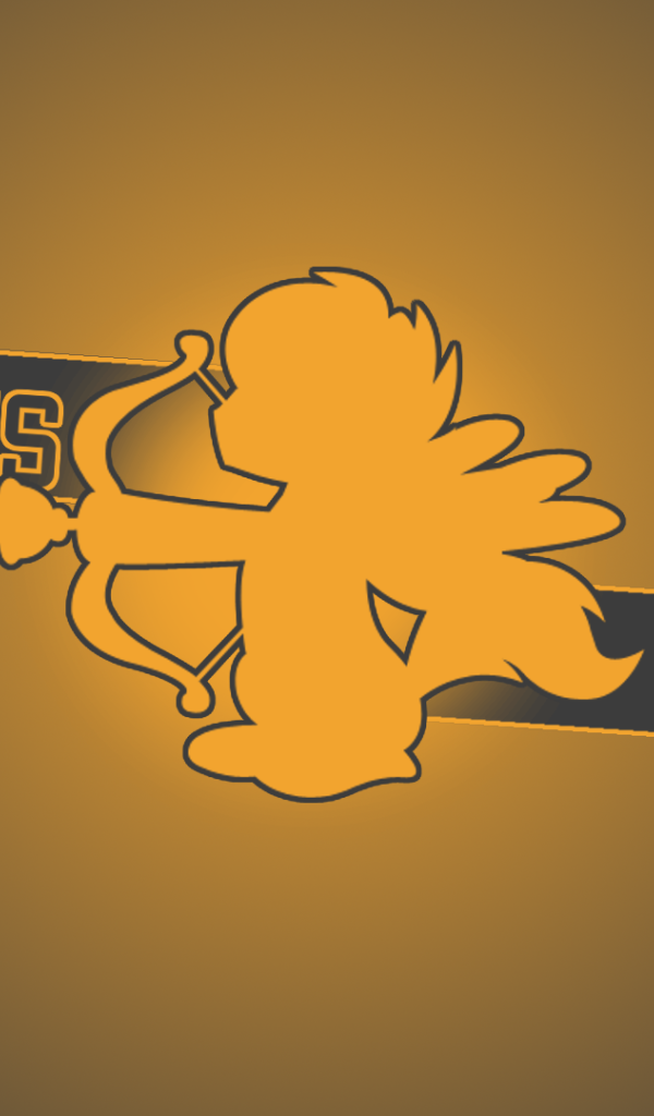 Красивый детский рисунок, стрелец