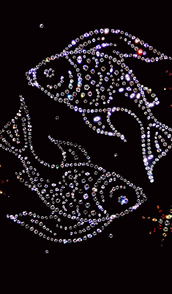 Рыбы из драгоценных камней