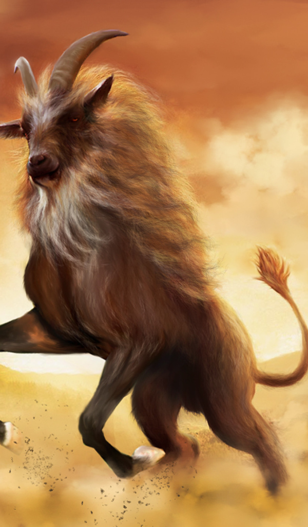 Рисунок козерог