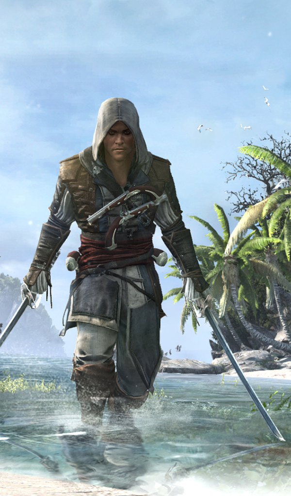 Кредо Убийцы IV на пляже