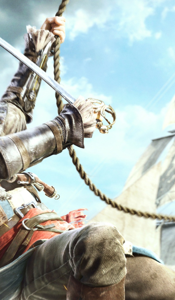  Кредо Убийцы IV на веревке