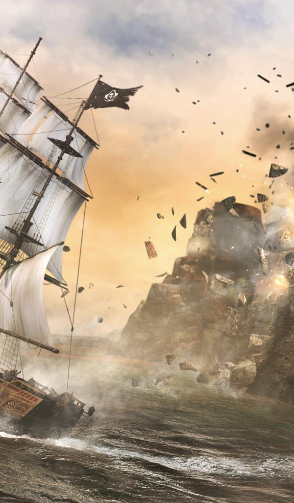 Assassin's creed IV ship attack the fort