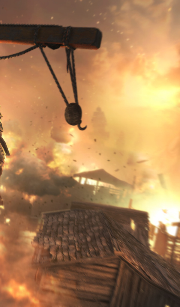 Assassin's creed IV огонь