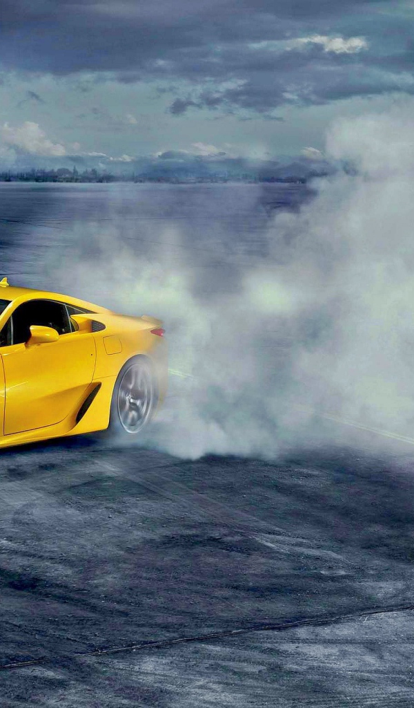 Спортивная девушка и спортивная машина