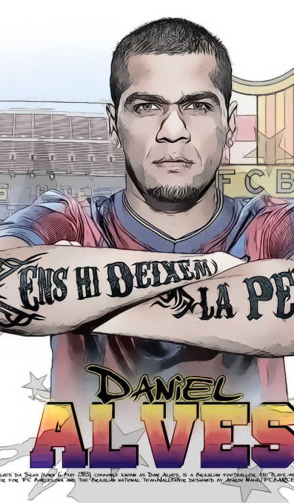 Барселона Даниэл Алвес татуировки