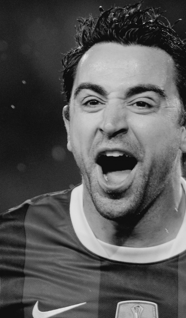 Барселона Хави Эрнандес в темных тонах