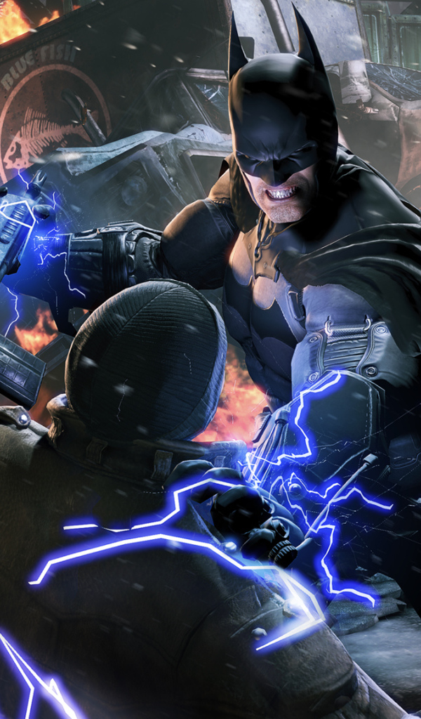 Batman: Arkham orgins битва