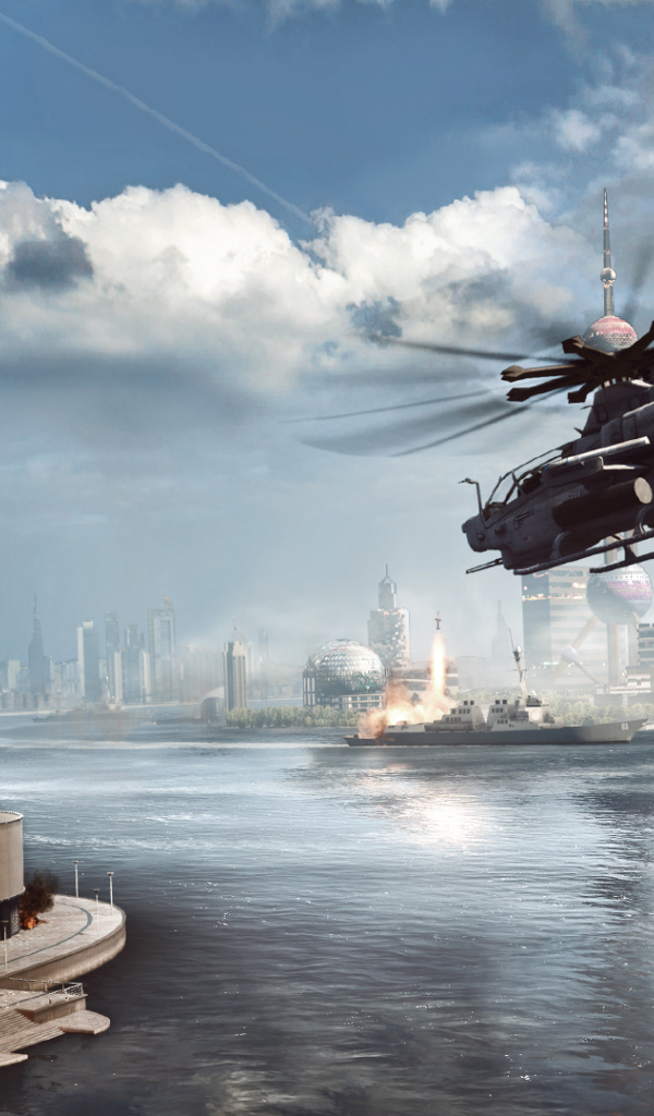 Battlefield 4 вертолет