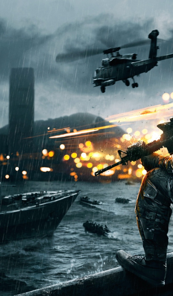 Battlefield 4 снайпер флота