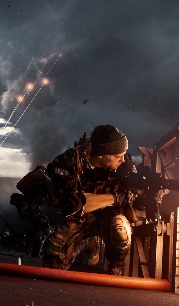 Battlefield 4 солдат в действии