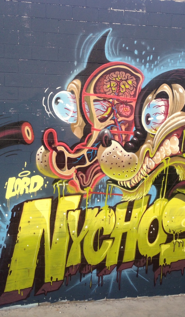 Красивое граффити