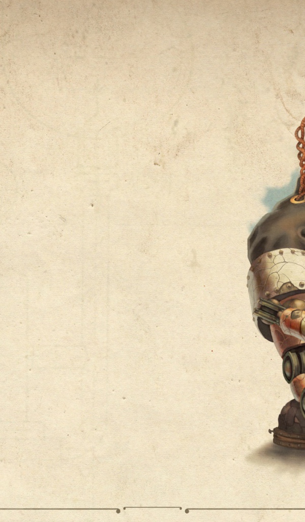 Bioshock Infinite: киборг и мальчик