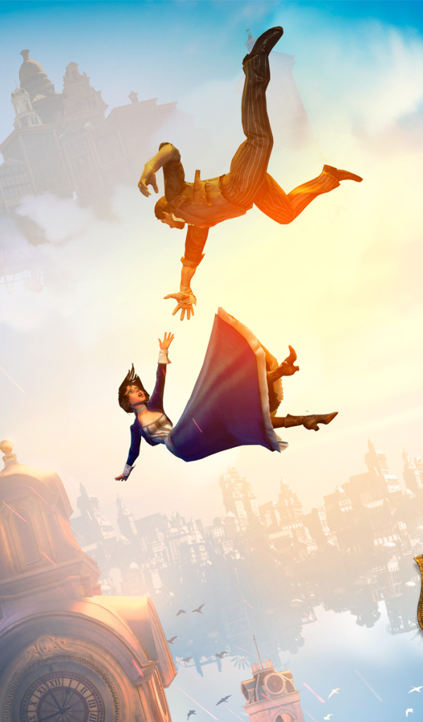 Bioshock Infinite: герой спасает даму