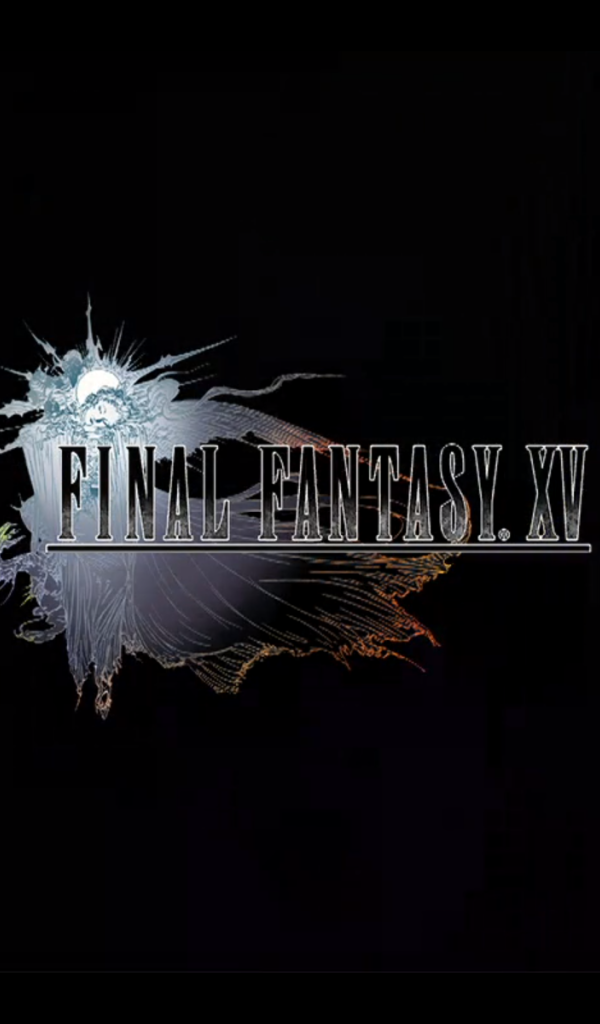 Черный Логотип игры Final Fantasy XV