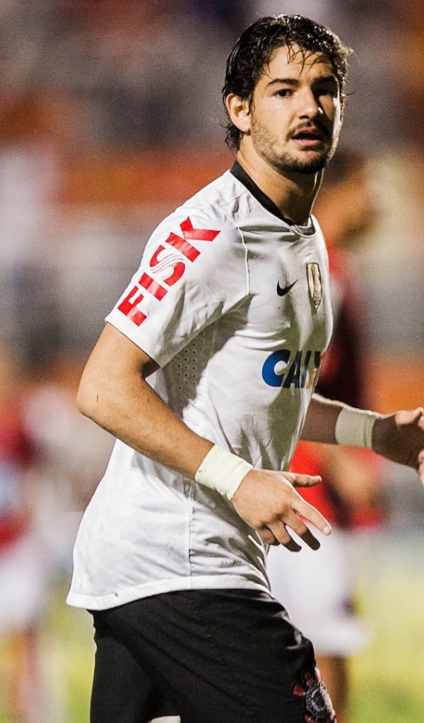 Коринфянам Алешандре Пато на футбольном поле