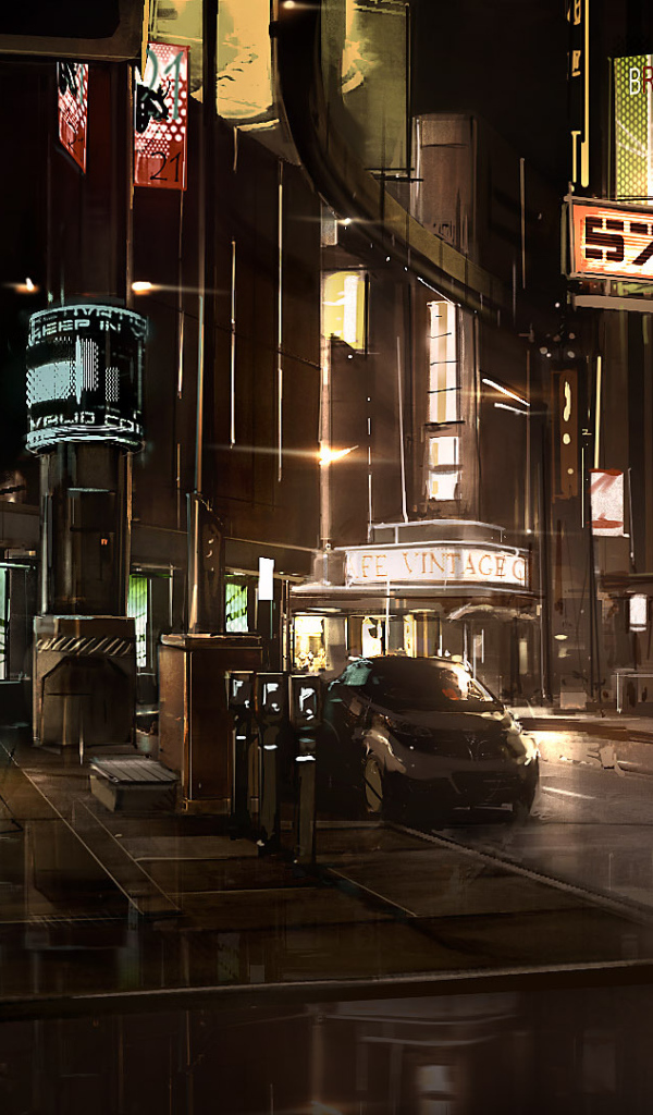 Deus Ex: Human Revolution: the street