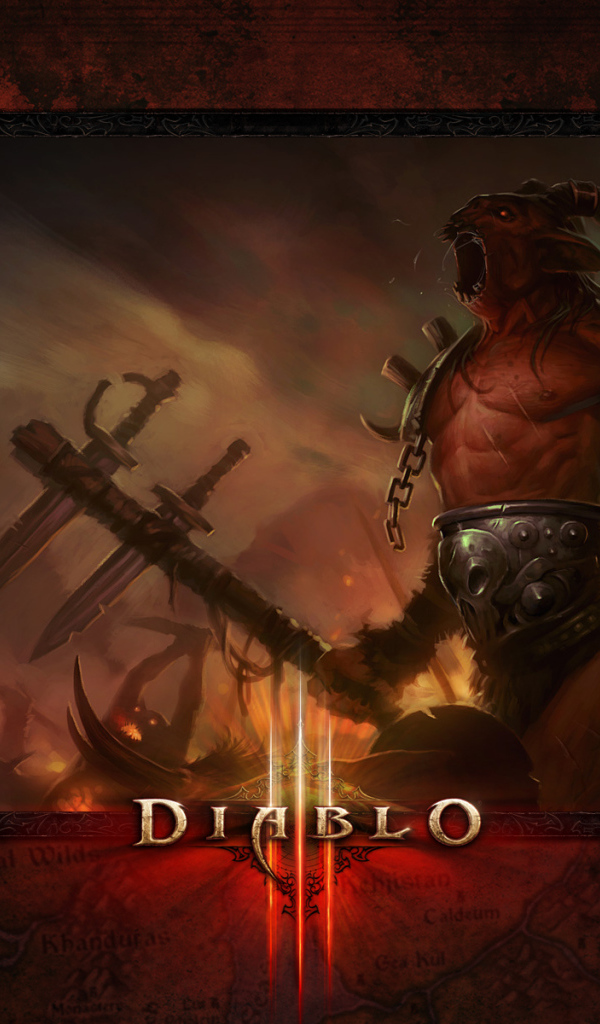 Diablo III: demon in rage