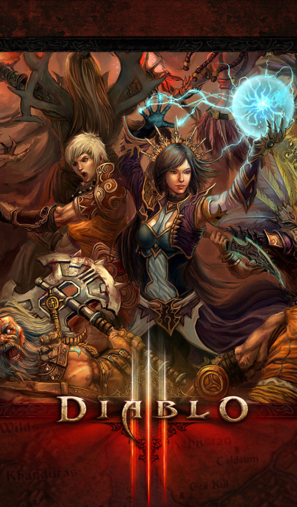  Diablo III: герои используют свои способности