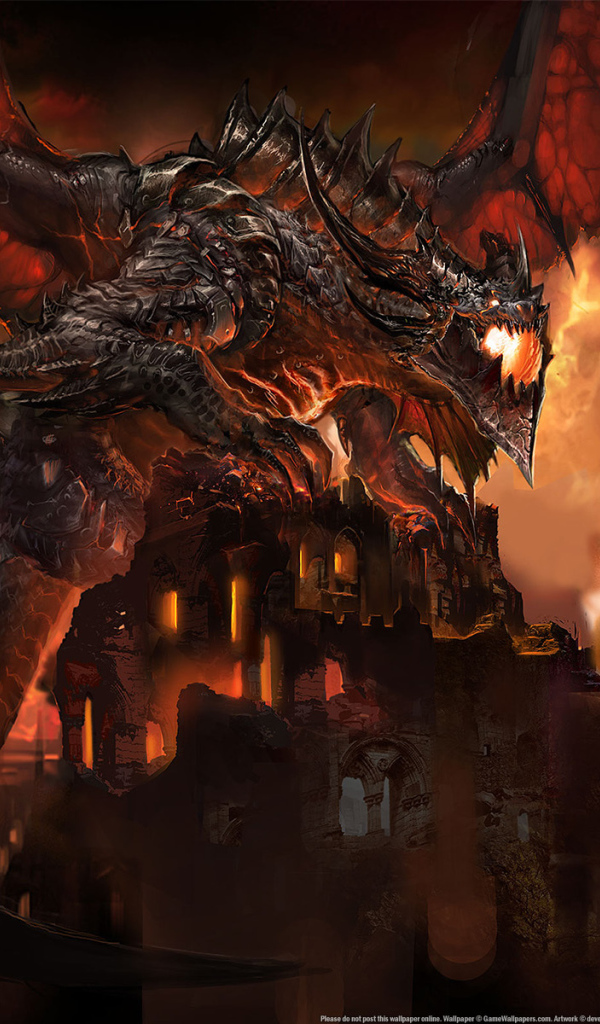 Diablo III: большой дракон