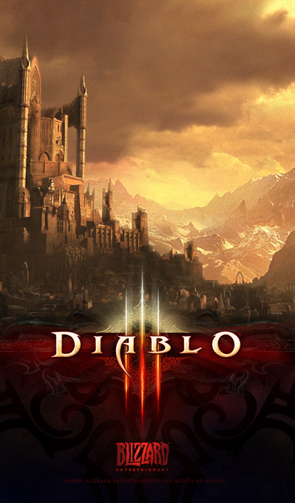 Diablo III: вид на замок