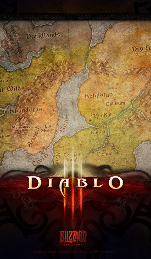  Diablo III: карта мира