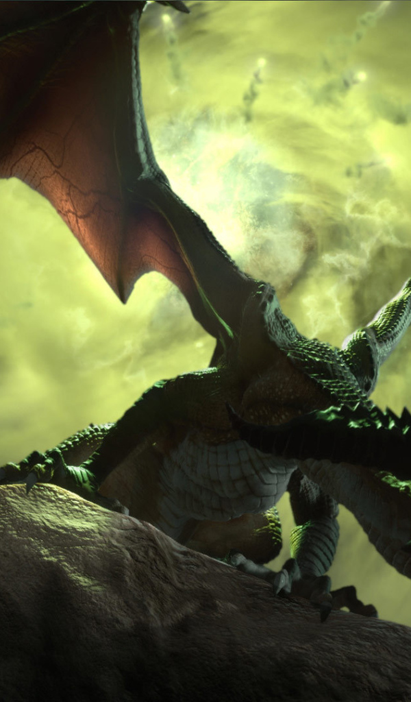 Dragon Age Inquisition: dragon in rage