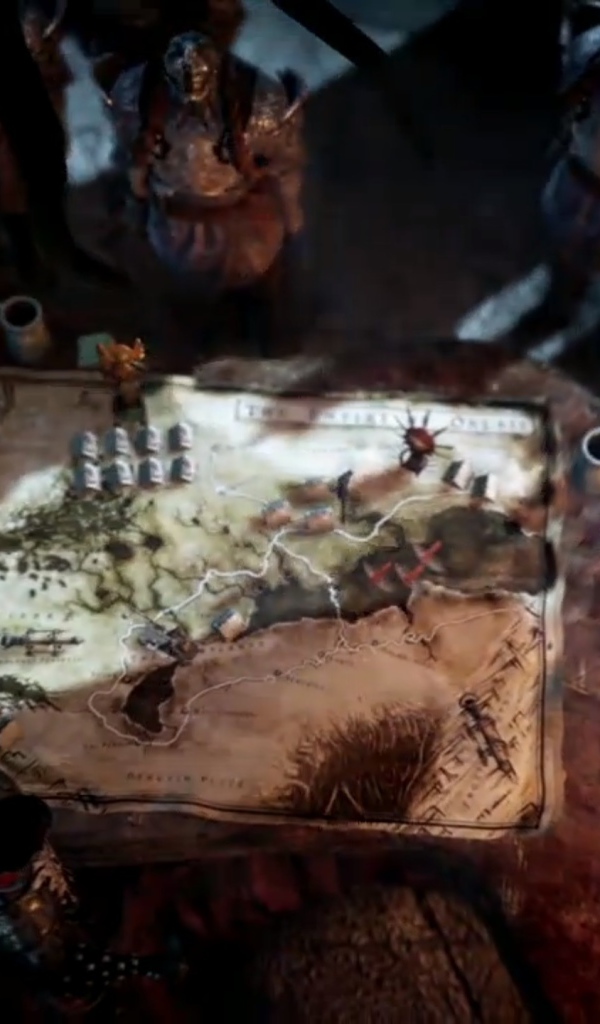 Dragon Age Inquisition: карта