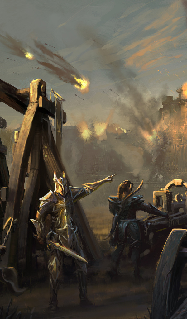 Elder Scrolls Online: нападение на замок