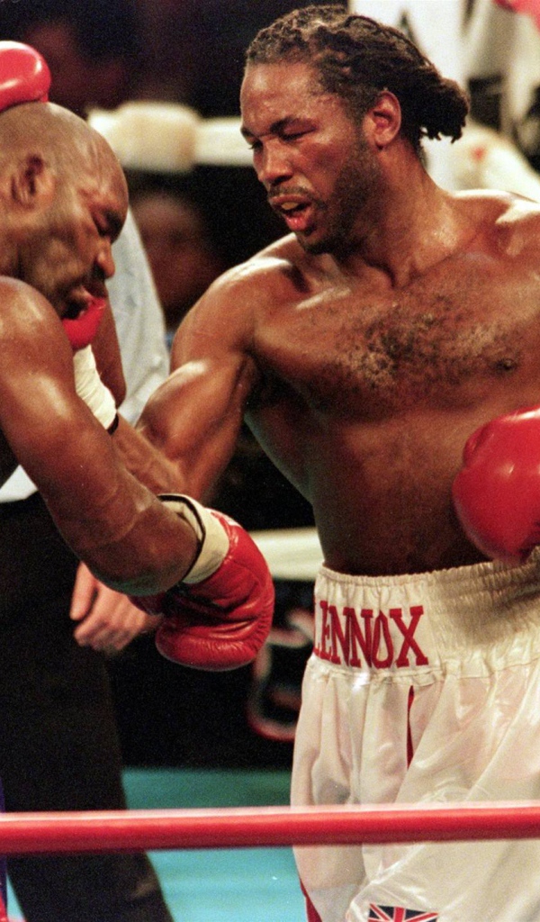 Famous boxer Lennox Lewis