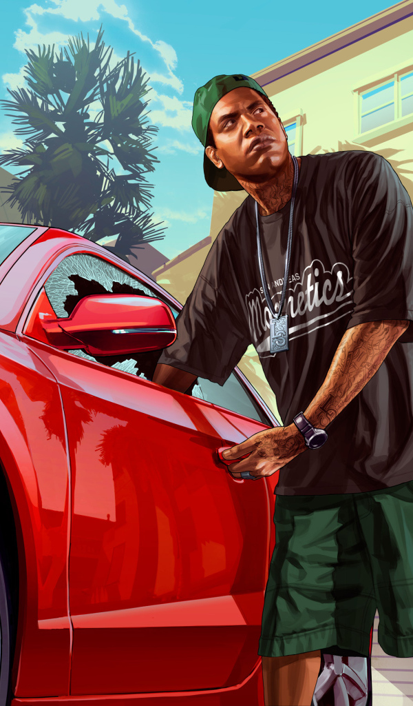 Угон автомобиля в GTA 5