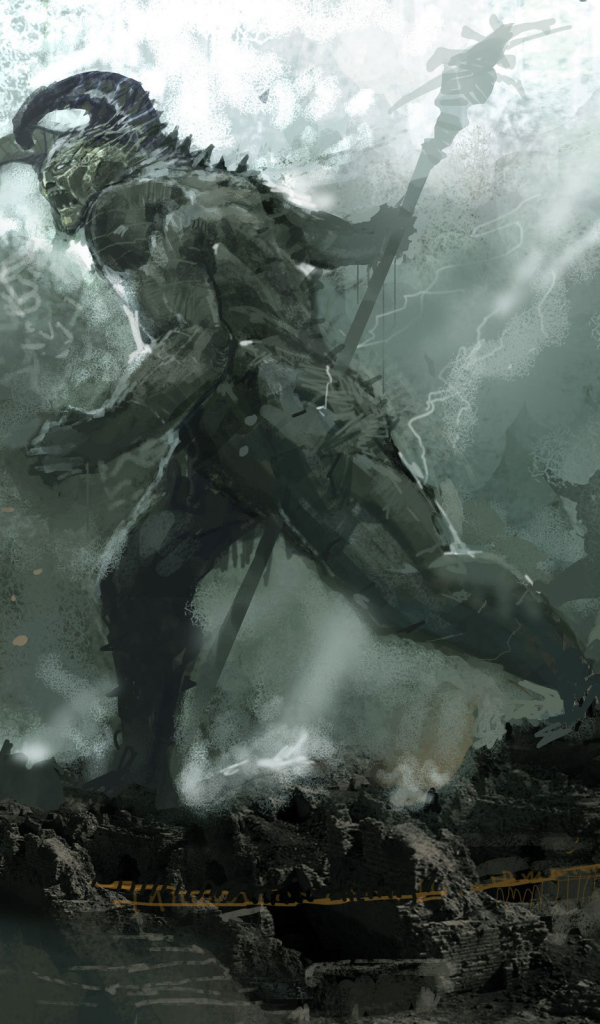 God of War: Ascension: огромное чудовище