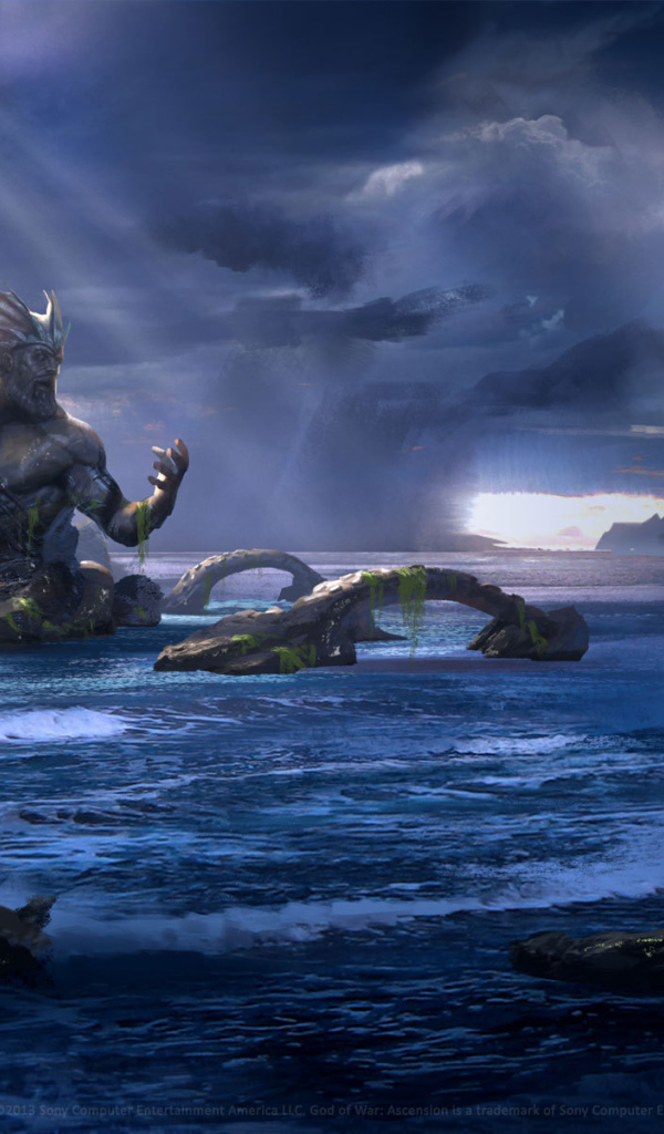 God of War: Ascension: морское чудовище