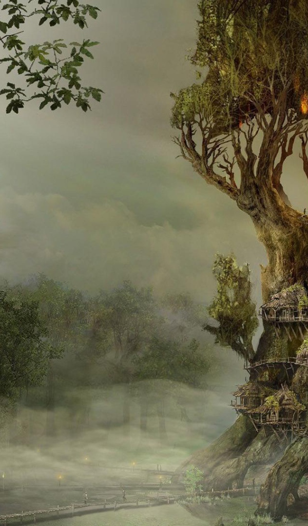 God of War: Ascension: дом на дереве