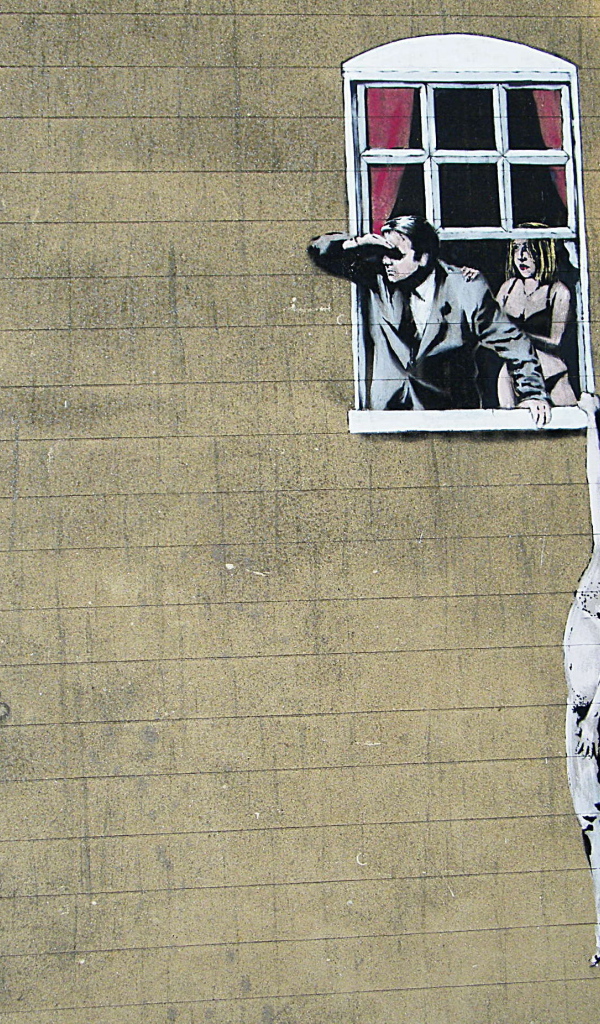 Граффити, любовник, Бэнкси