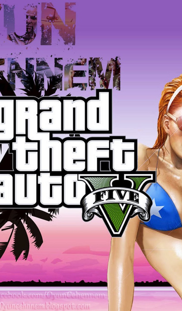 Grand Theft Auto V американская девушка