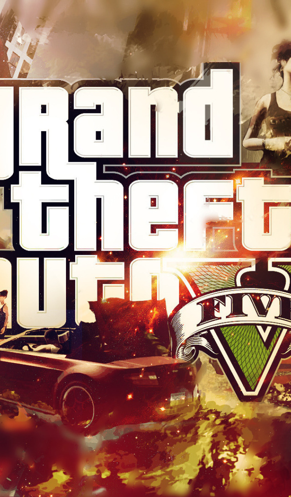 Grand Theft Auto V огонь