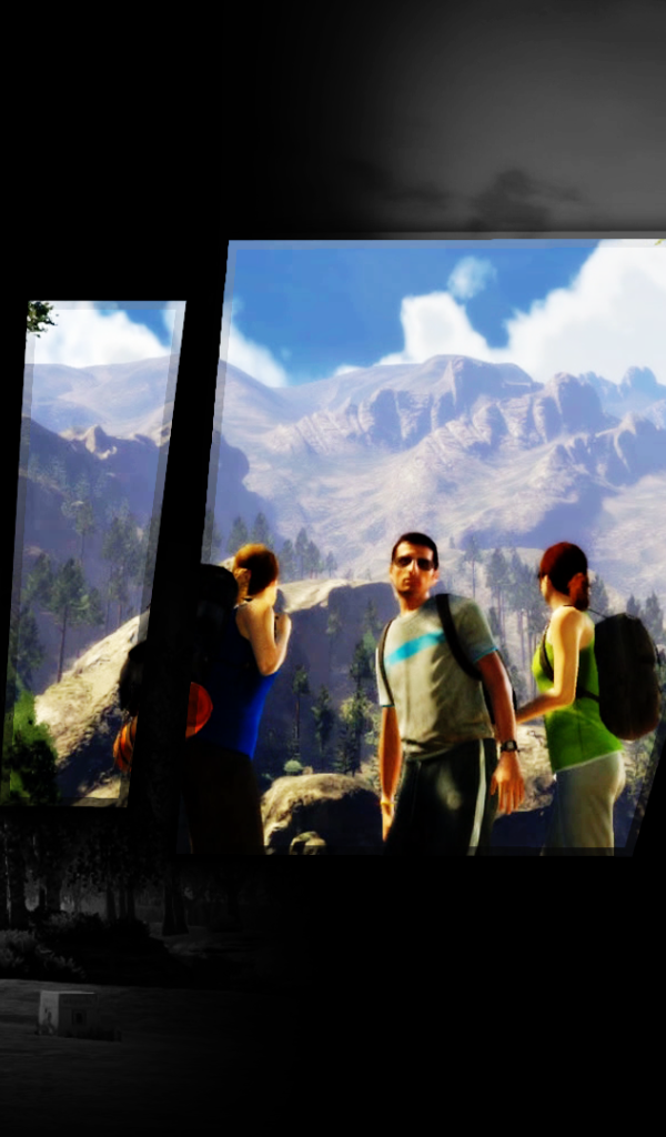 Grand Theft Auto V в черном